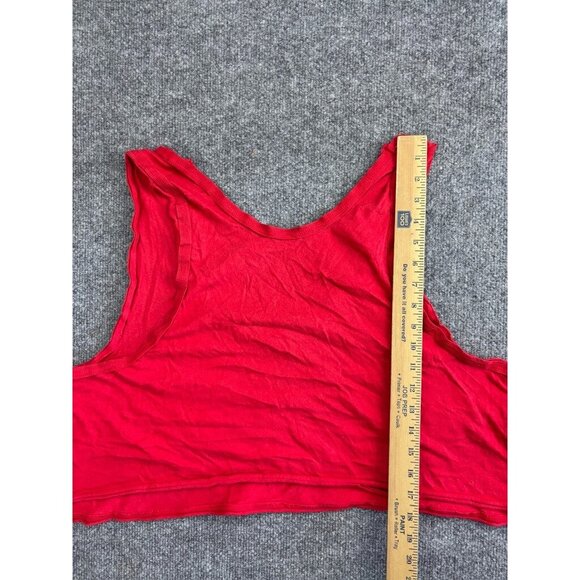 FP Free People Movement Tank Women's XL Red Oversized Activewear Casual - Picture 3 of 7